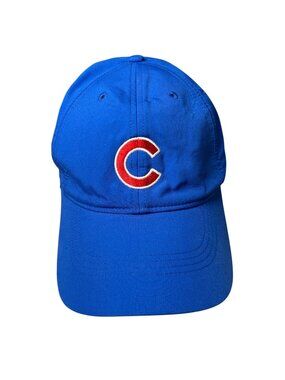 Cubs Cap Nike Golf Hat Blue Red Adjustable Embroidered Lightweight Outerwear